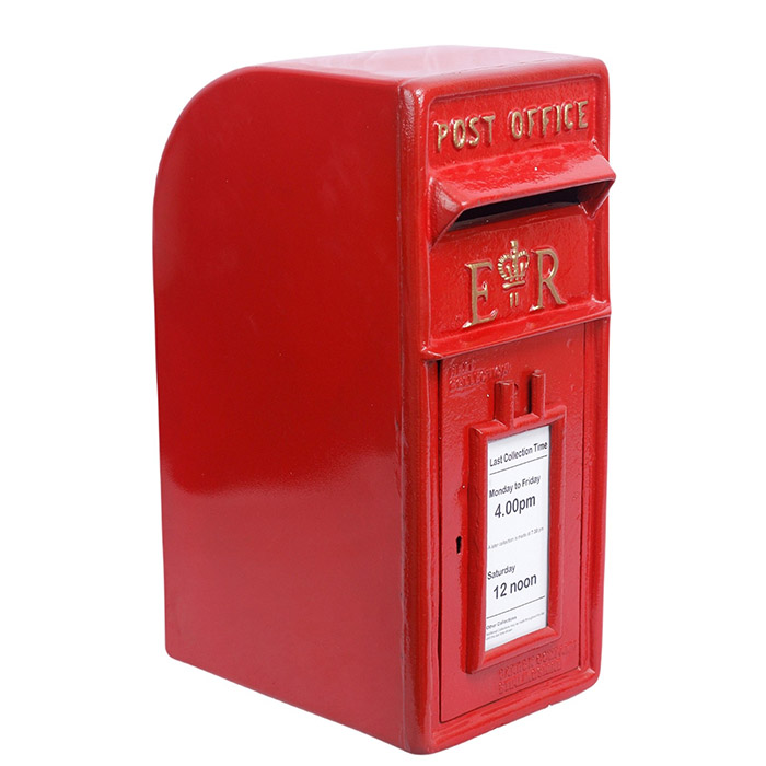 ER Royal Mail Post Box Red - Click Image to Close